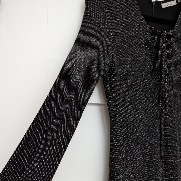 Dex Black and Silver Dress - Picture 5 of 9